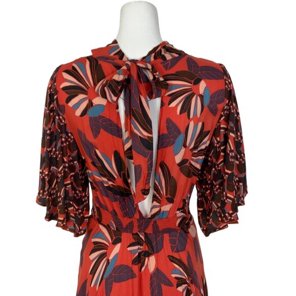 Free People Paloma Maxi Dress XS Floral - Picture 6 of 12